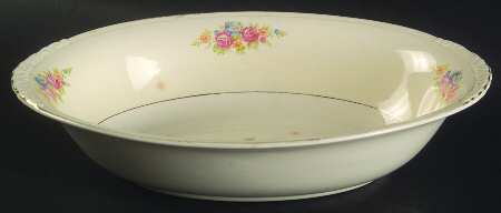 N1702 9" Oval Vegetable Bowl