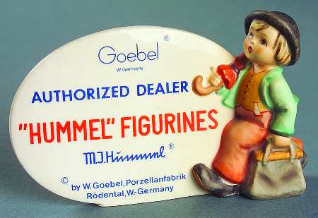 Advertising Signs-Plaques Tm6-Merry Wanderer/Auth. Dealer Ma80  - Advertising Sign