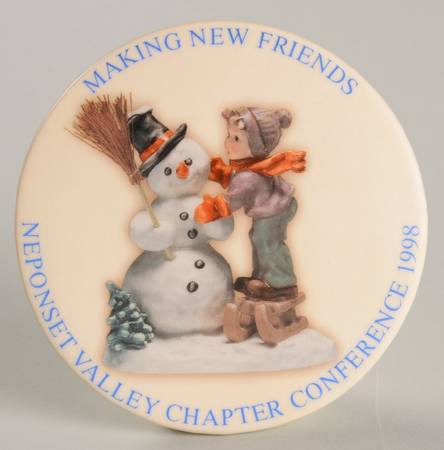 Advertising Signs-Plaques Tm7-Making New Friends/Neponset Valley - Advertising Sign