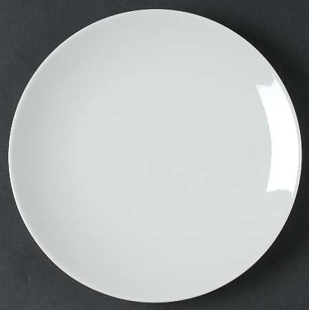 Ranson Blanc Coupe Dessert Plate