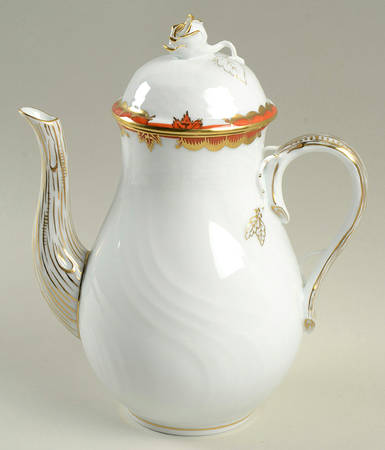 Princess Victoria Rust Coffee Pot & Lid