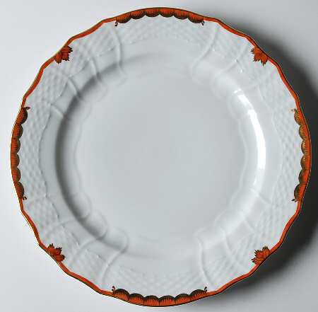 Princess Victoria Rust Service Plate (Charger)