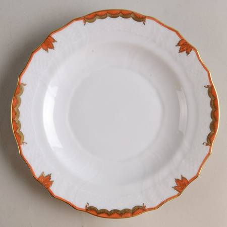 Princess Victoria Rust Salad Plate