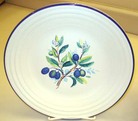 Fiesta Water Color Series Luncheon Plate