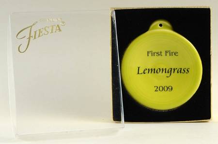 Fiesta Lemongrass (Intro 2009) 2009 First Fire Ornament