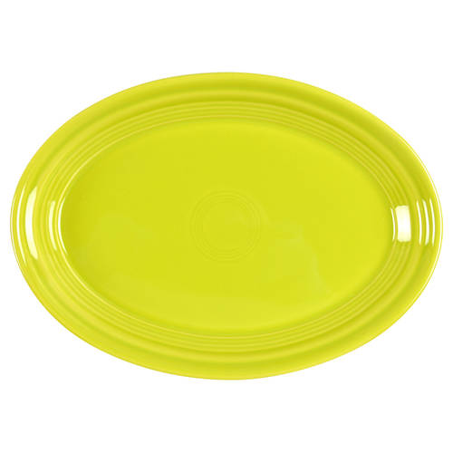 Fiesta Lemongrass (Intro 2009) 9" Oval Serving Platter