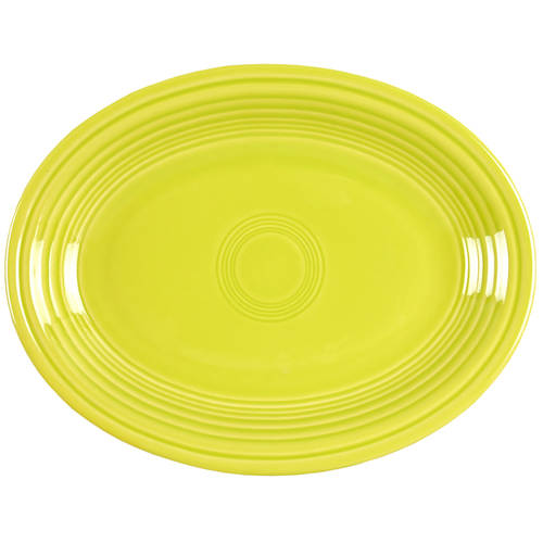 Fiesta Lemongrass (Intro 2009) 11" Oval Serving Platter