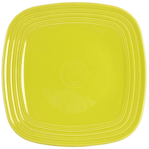 Fiesta Lemongrass (Intro 2009) Square Dinner Plate