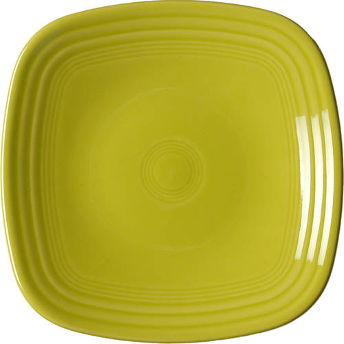 Fiesta Lemongrass (Intro 2009) Square Salad Plate