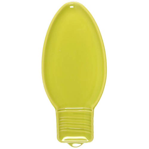 Fiesta Lemongrass (Intro 2009) Light Bulb Shaped Appetizer Plate