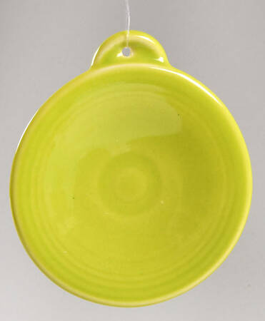 Fiesta Lemongrass (Intro 2009) Plate Shape Ornament