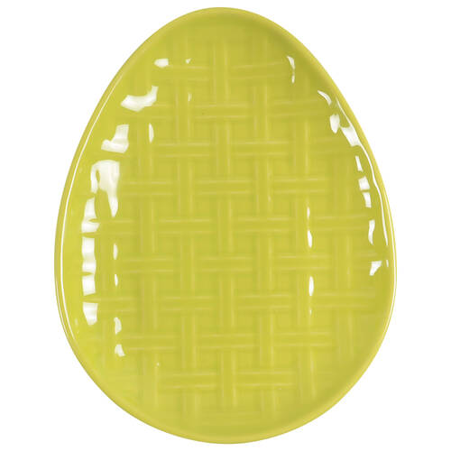 Fiesta Lemongrass (Intro 2009) 10" Egg Shape Plate