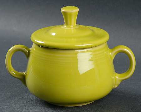 Fiesta Lemongrass (Intro 2009) Sugar Bowl & Lid