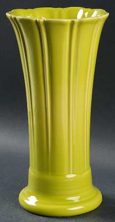 Fiesta Lemongrass (Intro 2009) 9" Flared Vase
