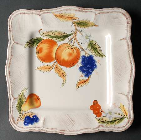 Granada Square Dinner Plate