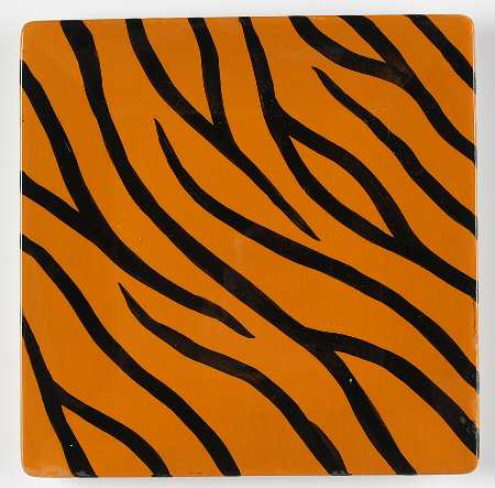 Safari Square Salad Plate