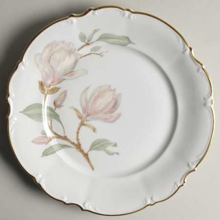 Magnolia (8230, Sylvia, White) by Hutschenreuther