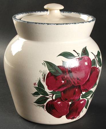 Apple Medium Canister & Lid