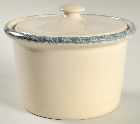 Apple 4" Storage Crock & Lid