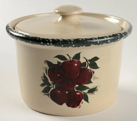 Apple Butter Crock & Lid