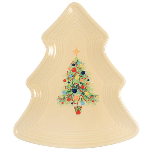 Fiesta Christmas Tree Tree Shaped Plate