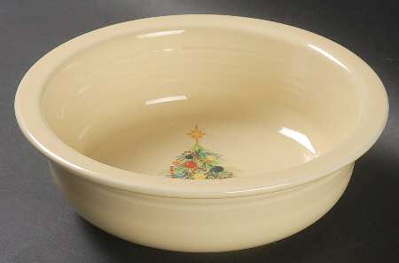 Fiesta Christmas Tree 8" Round Vegetable Bowl