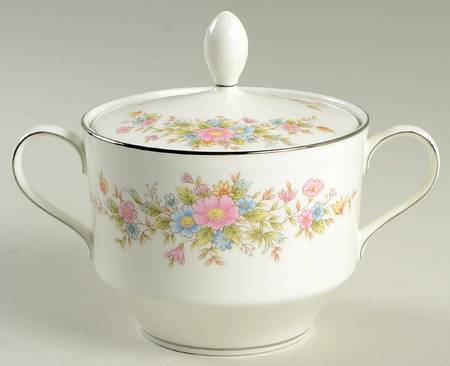 Flora Sugar Bowl & Lid