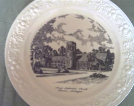 Church Plates (Various Shapes) Dinner Plate