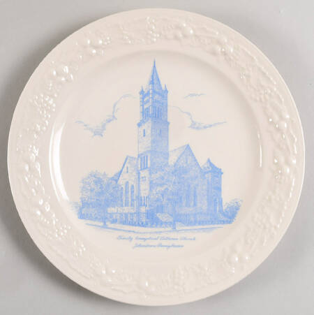 Church Plates (Various Shapes) Dinner Plate