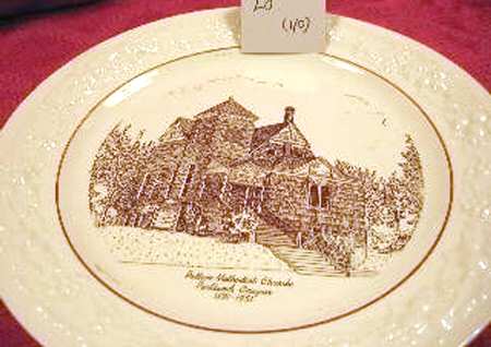 Church Plates (Various Shapes) Dinner Plate