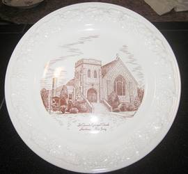 Church Plates (Various Shapes) Dinner Plate