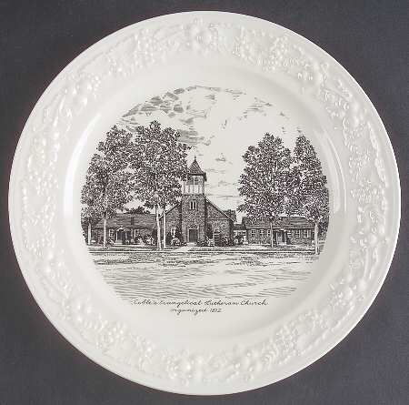 Church Plates (Various Shapes) by Homer Laughlin 