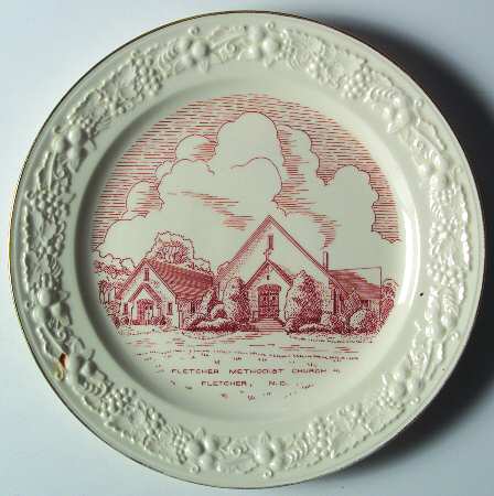 Church Plates (Various Shapes) Dinner Plate