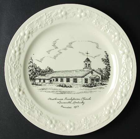 Church Plates (Various Shapes) Dinner Plate