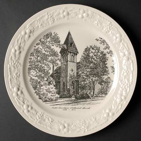 Church Plates (Various Shapes) Dinner Plate