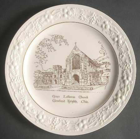 Church Plates (Various Shapes) Dinner Plate