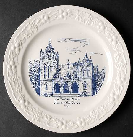 Church Plates (Various Shapes) Dinner Plate