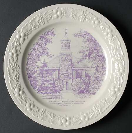 Church Plates (Various Shapes) Dinner Plate