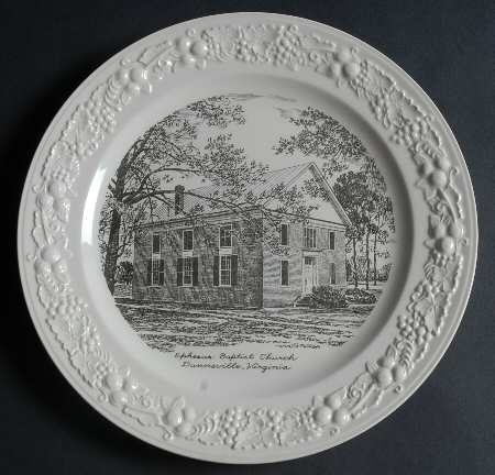 Church Plates (Various Shapes) Dinner Plate