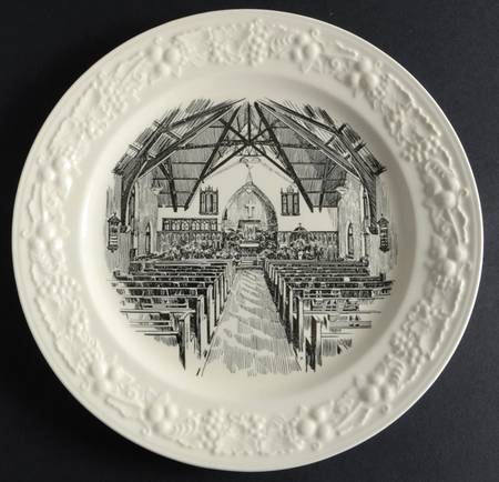 Church Plates (Various Shapes) Dinner Plate
