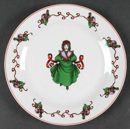 12 Days of Christmas Salad Plate