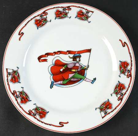 12 Days of Christmas Dinner Plate