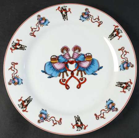 12 Days of Christmas Dinner Plate