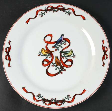 12 Days of Christmas Dinner Plate