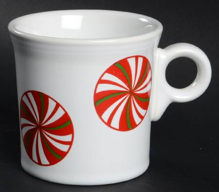 Fiesta Peppermint Red, Green and White by Homer Laughlin 