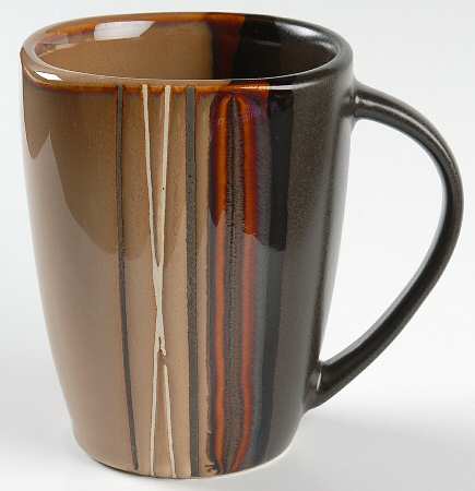 Bazaar Brown Mug by Home Trends