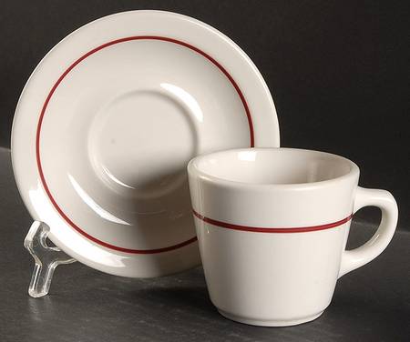 HLC3838 Flat Cup & Saucer Set