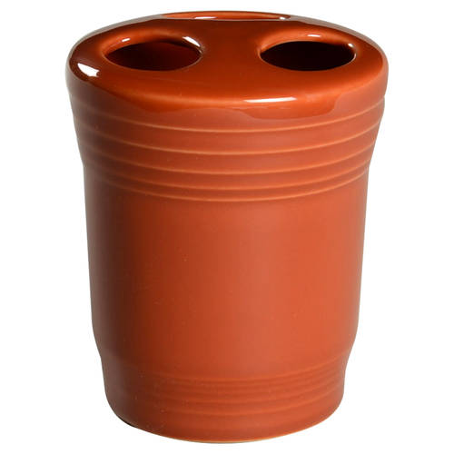 Fiesta Paprika (Intro 2010) Toothbrush Holder by Homer Laughlin 