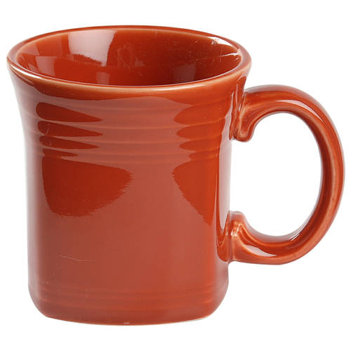 Fiesta Paprika (Intro 2010) Square Mug by Homer Laughlin 