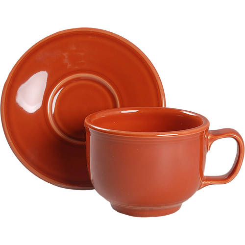 Fiesta Paprika (Intro 2010) Jumbo Cup & Saucer Set